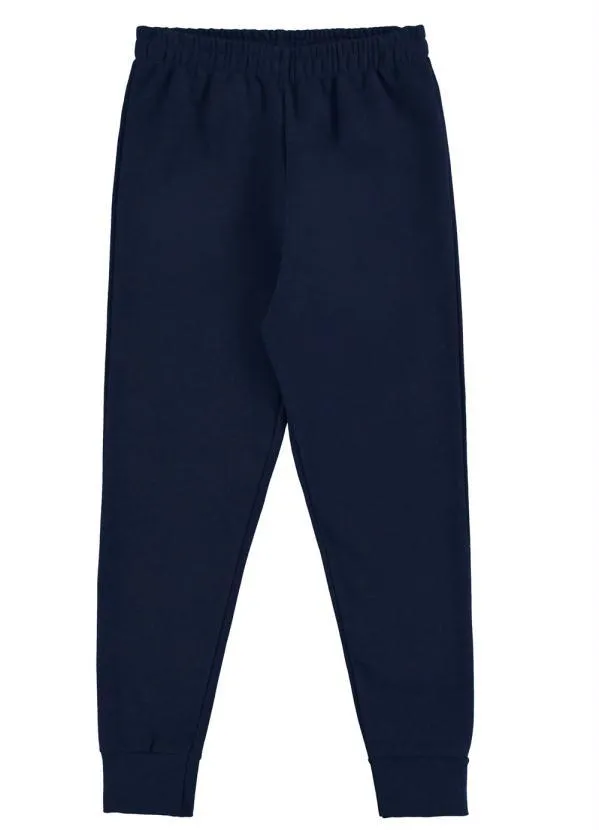 Alakazoo - Calça Moletom Felpado Marinho 5