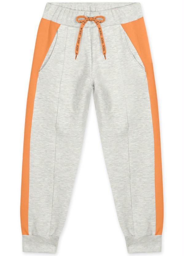 Lilica Ripilica - Calça Moletom Menina Infantil Cinza