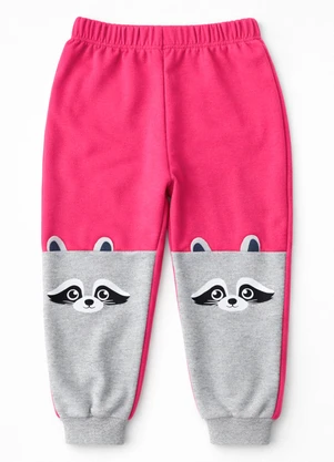 Turminha - Calça Moletom Guax Pink - TURMINHA