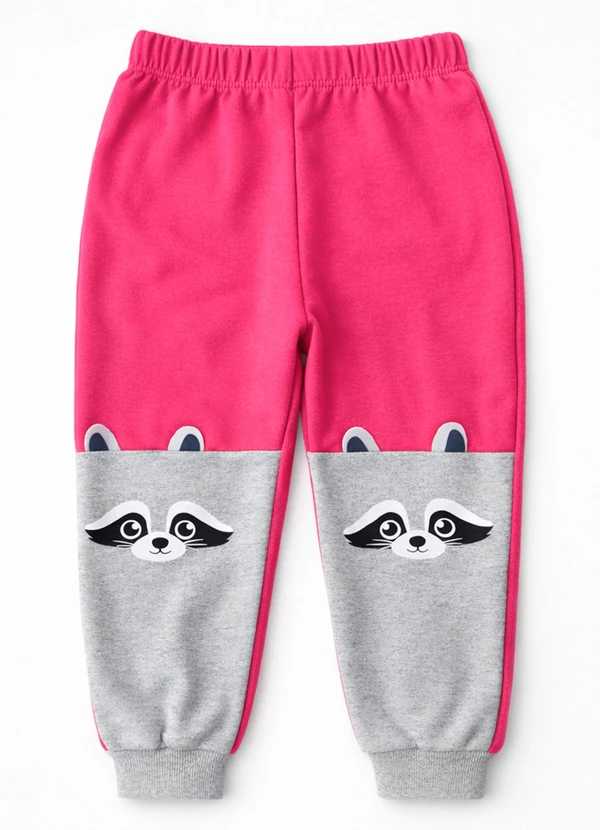 Turminha - Calça Moletom Guax Pink