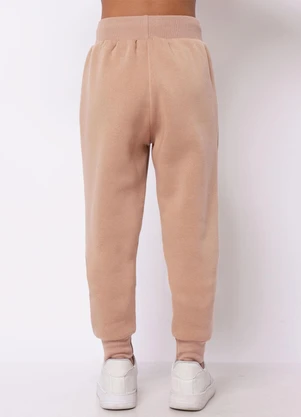 Torra - Calça Moletom Infantil Básica Bege - TORRA