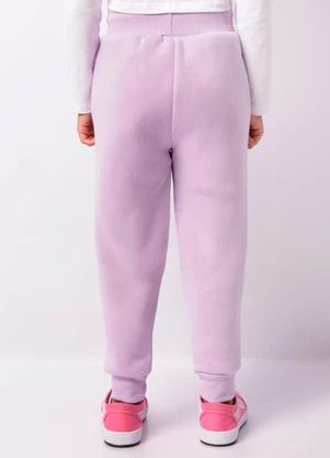 Torra - Calça Moletom Infantil Básica Lilás - TORRA
