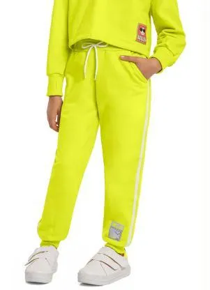 Gloss - Calça Moletom Juvenil Menina Verde - GLOSS