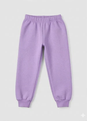 Turminha - Calça Moletom Lilás - TURMINHA