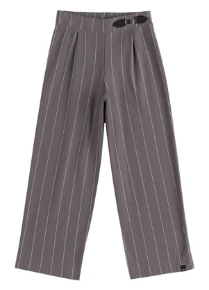 Calça Moletom Listrada Marisol (Cinza) - MARISOL