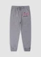 Turminha - Calça Moletom Love Yourself Rosa - variação: Cinza