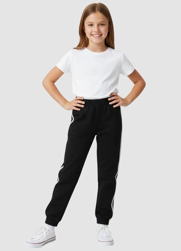 Turminha - Calça Moletom Lurex Preto 2