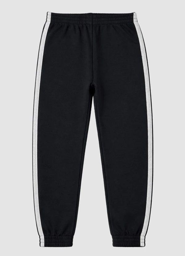 Turminha - Calça Moletom Lurex Preto 3