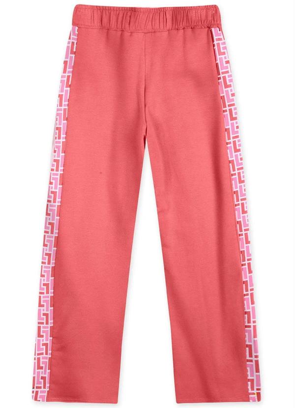 Lilica Ripilica - Calça Moletom Menina Laranja 2