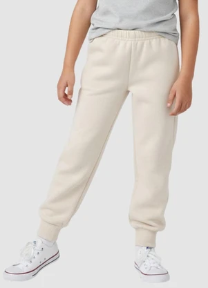 Turminha - Calça Moletom Off White - TURMINHA