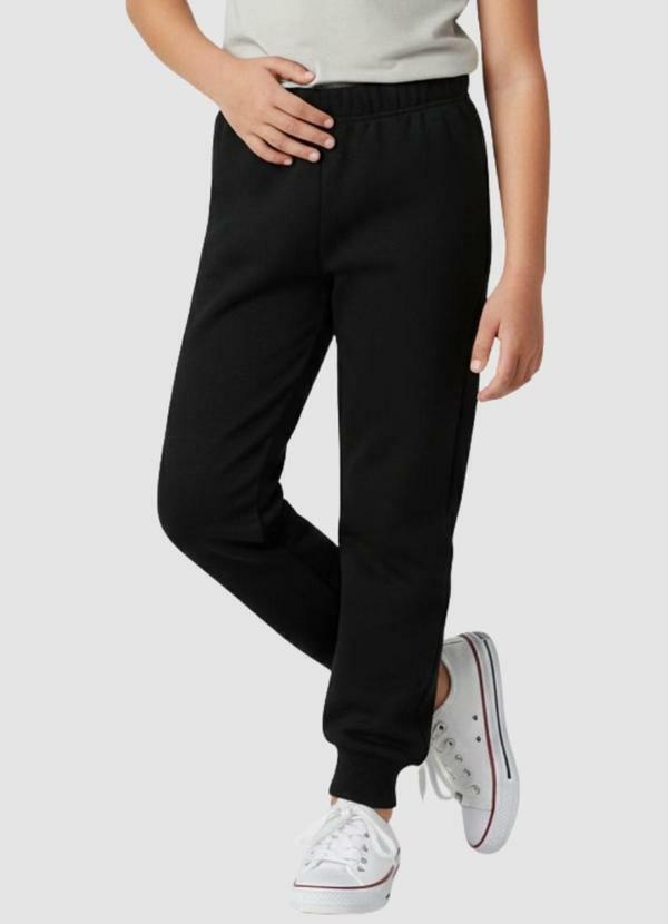 Turminha - Calça Moletom Preto