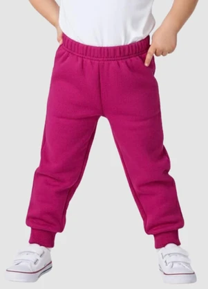 Turminha - Calça Moletom Rosa Pink - TURMINHA