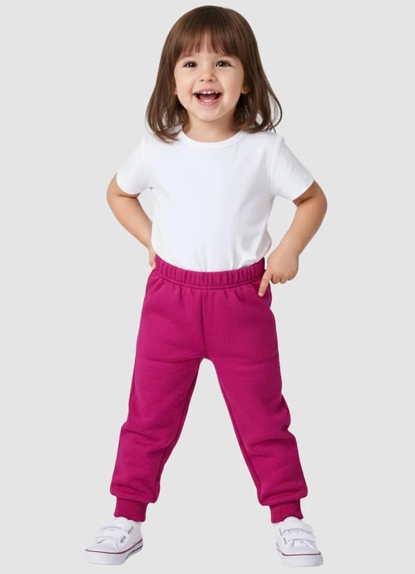 Turminha - Calça Moletom Rosa Pink 2