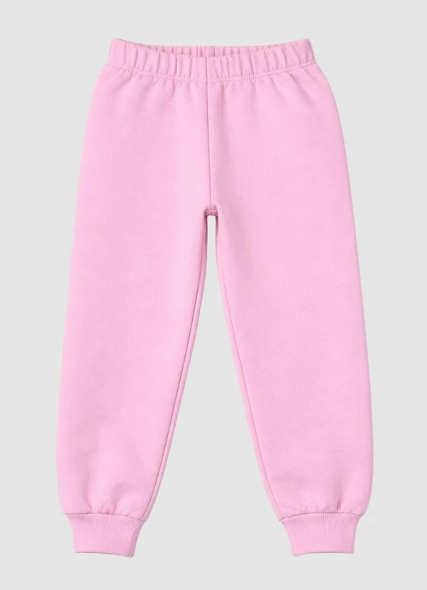 Turminha - Calça Moletom Rosa 3