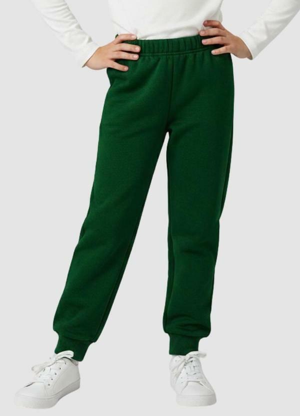 Turminha - Calça Moletom Verde Escuro