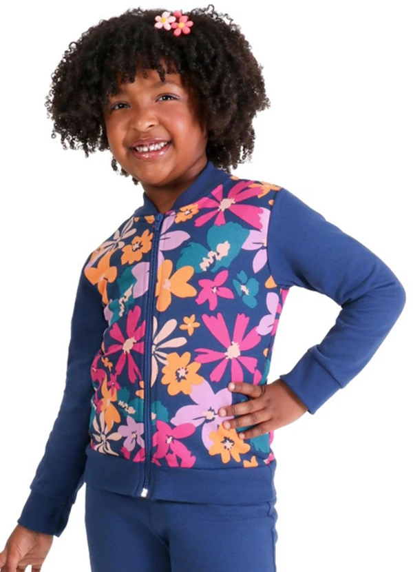 Tink Bink - Conjunto em Moletom Felpado Azul 2