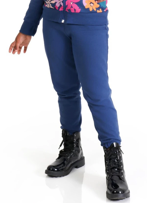 Tink Bink - Conjunto em Moletom Felpado Azul 3