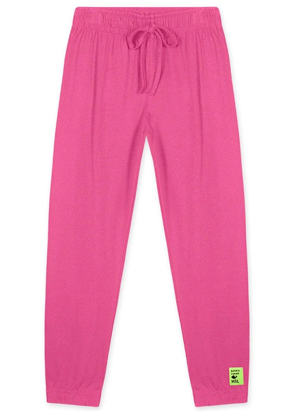 Marisol - Calça Antiviral Infantil Feminina Rosa