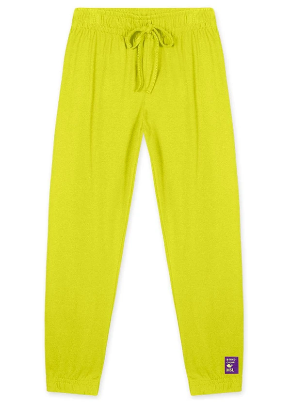 Marisol - Calça Antiviral Infantil Feminina Verde