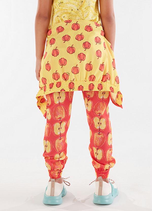 Lilica Ripilica - Calça Antiviral Infantil MeninaVermelho 2