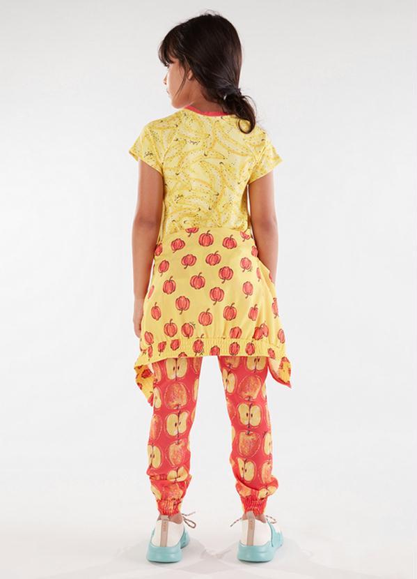 Lilica Ripilica - Calça Antiviral Infantil MeninaVermelho 4