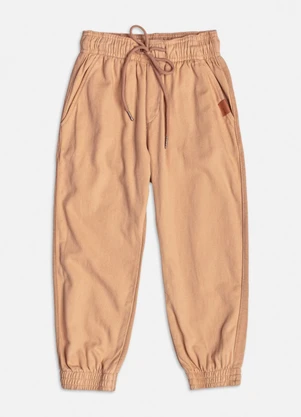 Youccie - Calça Argila de Sarja Bege - YOUCCIE