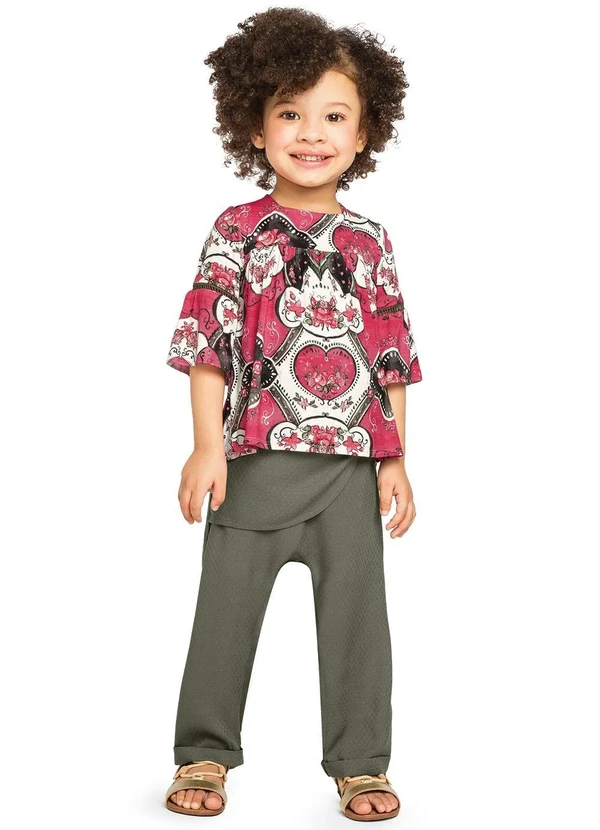 Lilica Ripilica - Calça Baby Verde 2