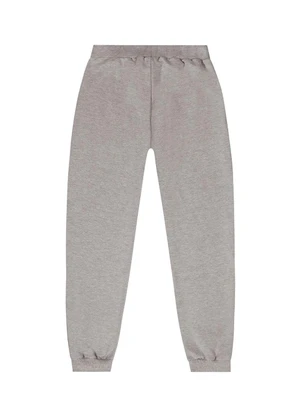 Gloss - Calça Básica Juvenil em Moletom Cinza - GLOSS