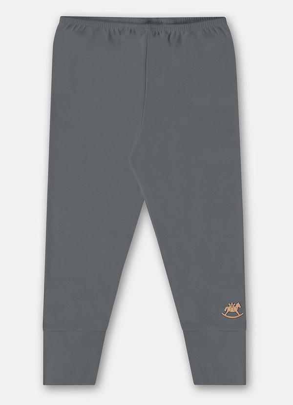 Up Baby - Calça Básica Unissex Bebê Cinza