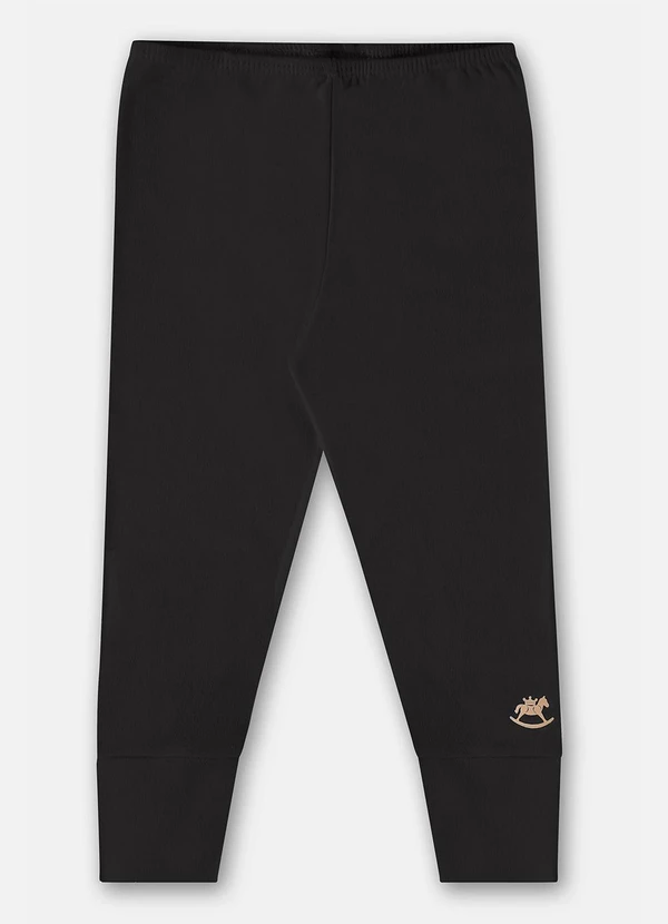 Up Baby - Calça Básica Unissex Bebê Preto