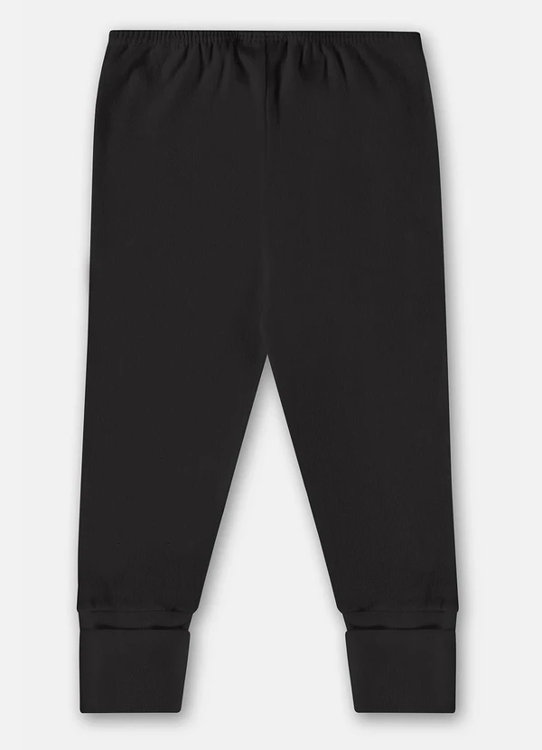 Up Baby - Calça Básica Unissex Bebê Preto 2