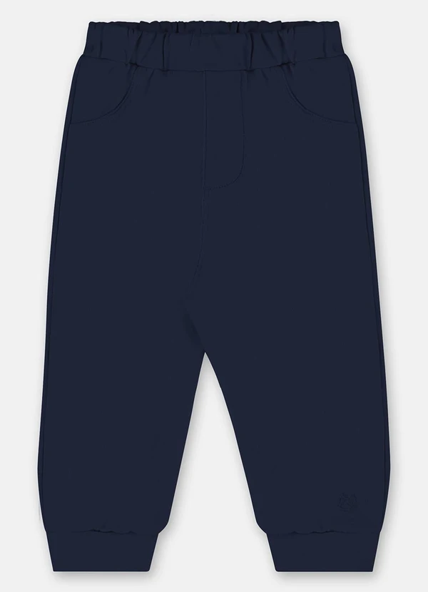 Up Baby - Calça Bebê em Molecotton Azul