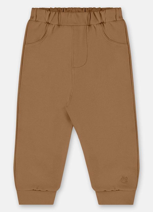 Up Baby - Calça Bebê em Molecotton Marrom 2