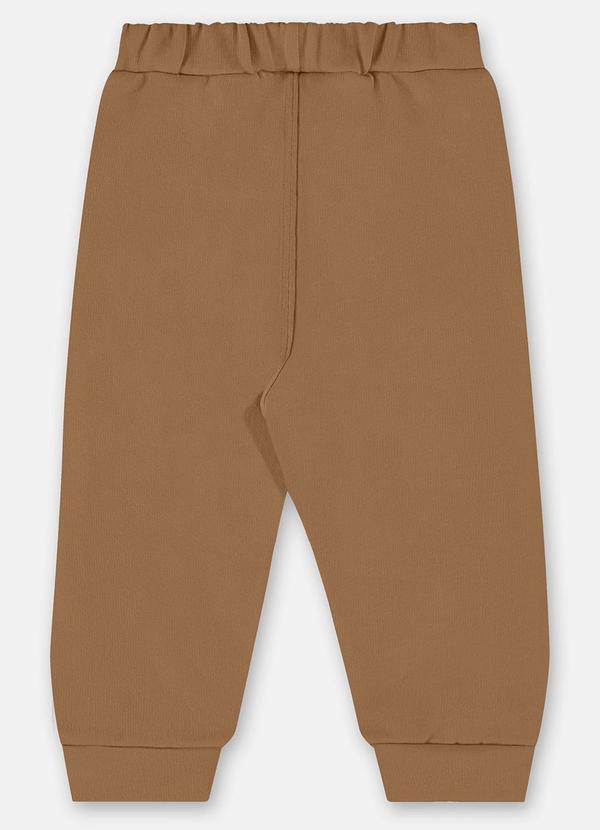 Up Baby - Calça Bebê em Molecotton Marrom 3