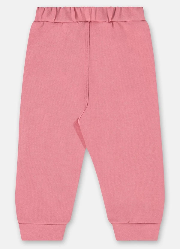 Up Baby - Calça Bebê em Molecotton Rosa 3