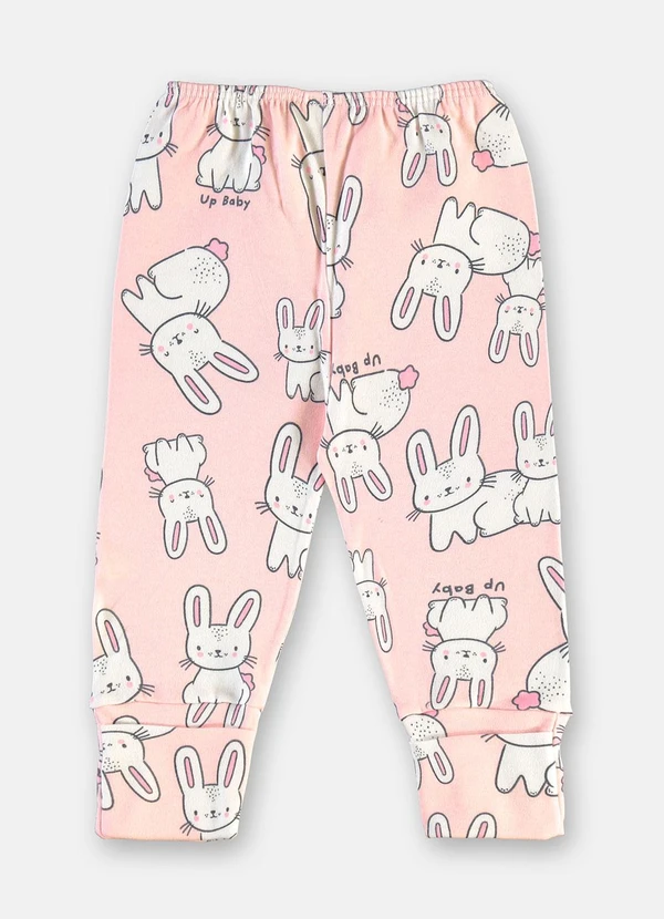 Up Baby - Calça Bebê Menina em Suedine Estampado 2
