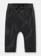Up Baby - Calça Bebê Menina Malha Cirrê Marrom - variação:  