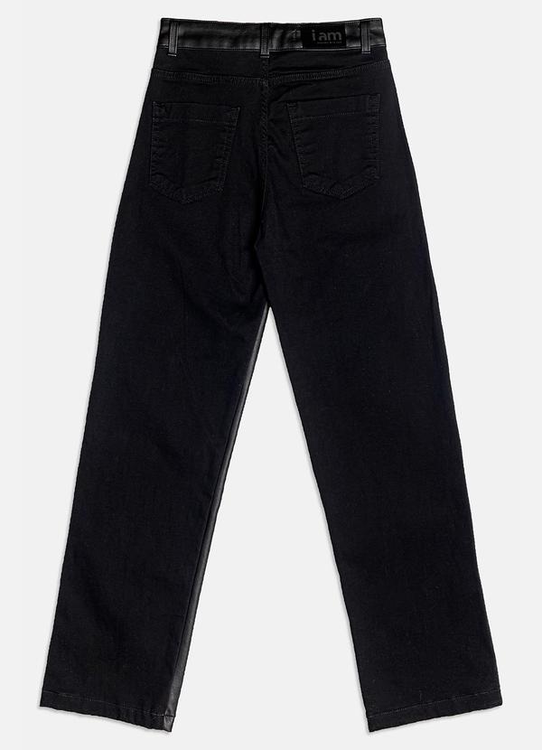 I Am - Calça Black Resinada Preto 6