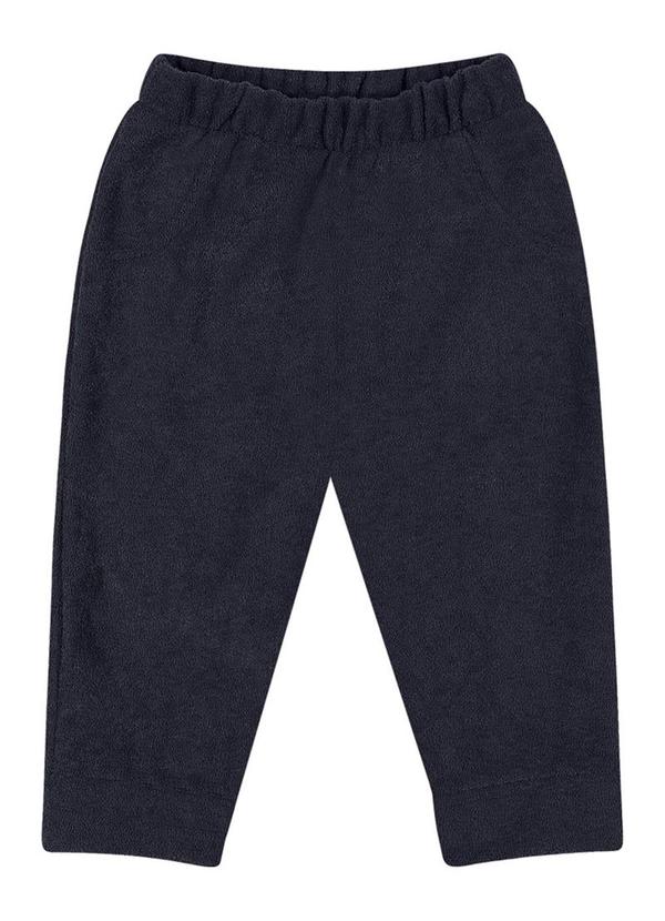 Alenice - Calça Bordado Ursinho Menina Azul 1