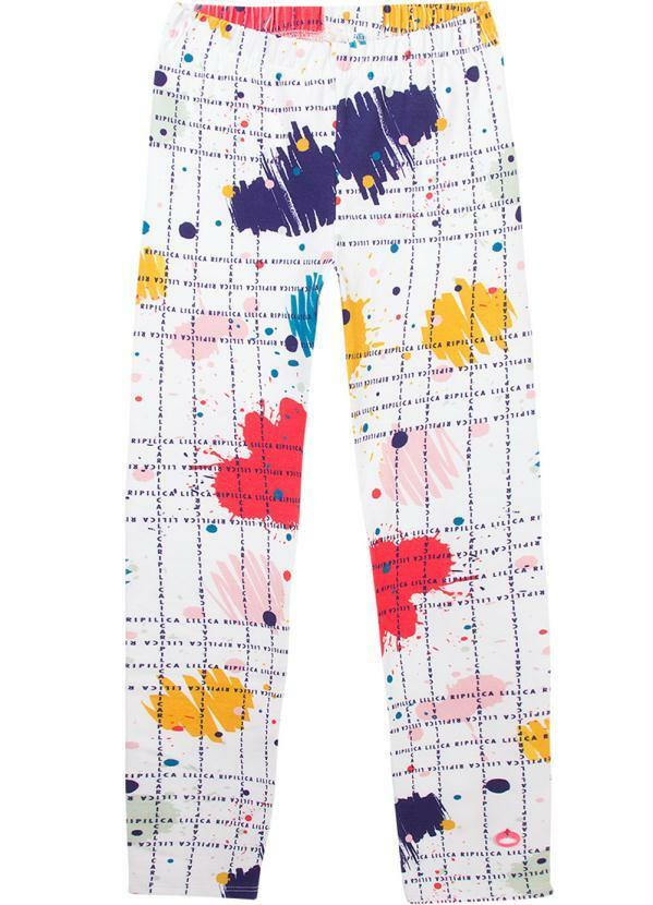 Lilica Ripilica - Calça Branca Menina