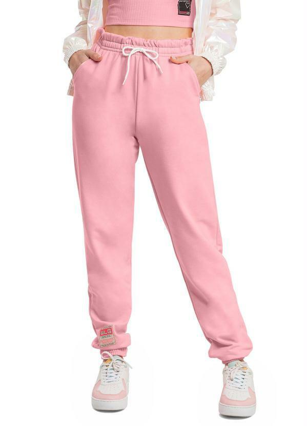 Gloss - Calça Clochard Juvenil Menina Rosa