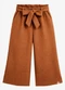 Carinhoso - Calça Clochard Wide Leg Preto - variação: Marrom