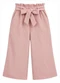 Carinhoso - Calça Clochard Wide Leg Preto - variação: Rosê