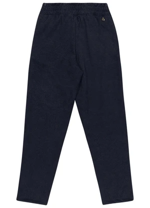 Outlet - Calça com Amarração Azul - OUTLET