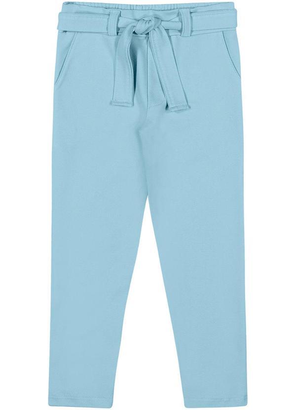 Alenice - Calça com Cinto Menina Azul