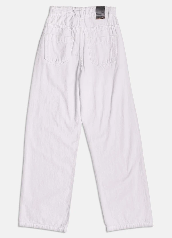 I Am - Calça com Strass Branco 3