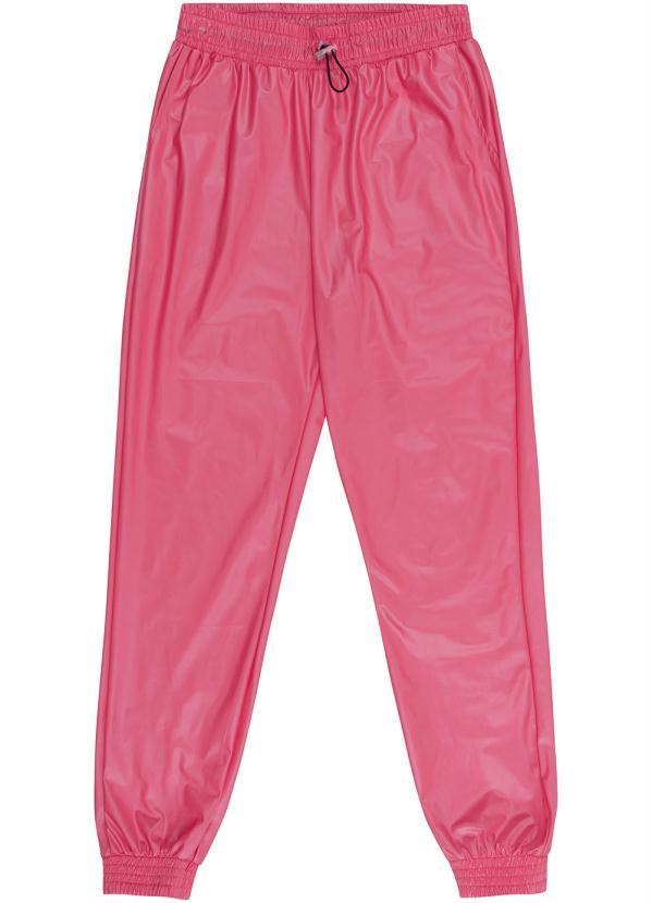 Cativa Teen - Calça Corta Vento Juvenil Rosa