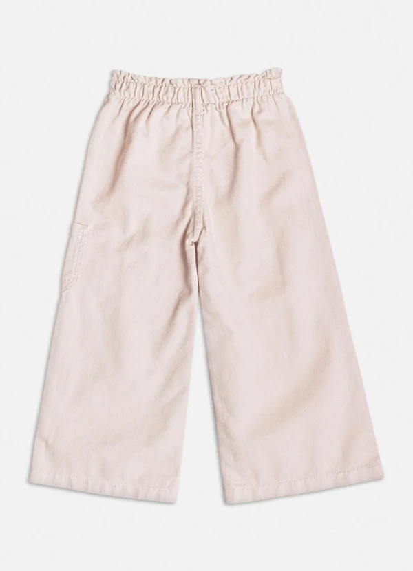 Momi - Calça de Sarja com Pingente Bege 2