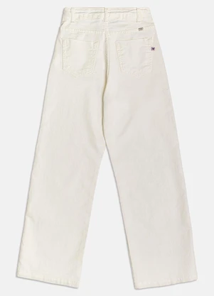 I Am - Calça de Sarja Off do Mickey Off White - I AM