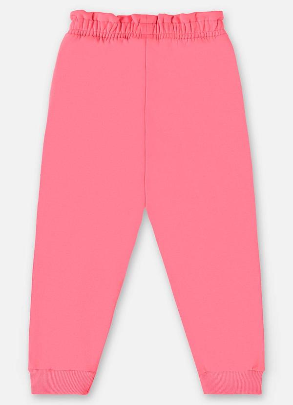 Up Baby - Calça em Molecotton Infantil Menina Rosa 2